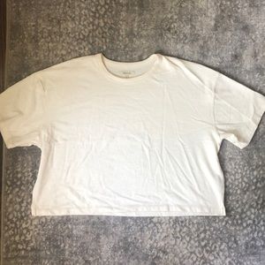 Madewell Bright Ivory Oversized Tee